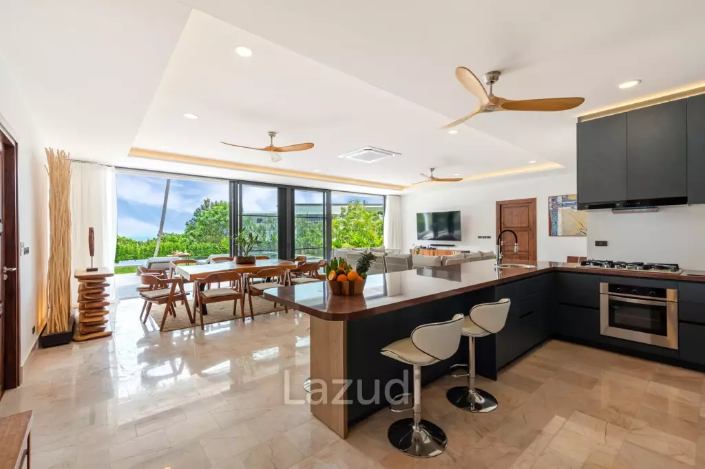 Luxury 5-Bedroom Sea View Villa in Prime Lamai
