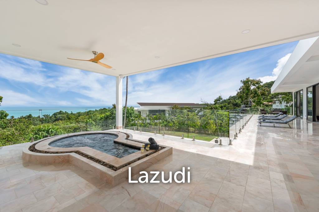 Luxury 5-Bedroom Sea View Villa in Prime Lamai