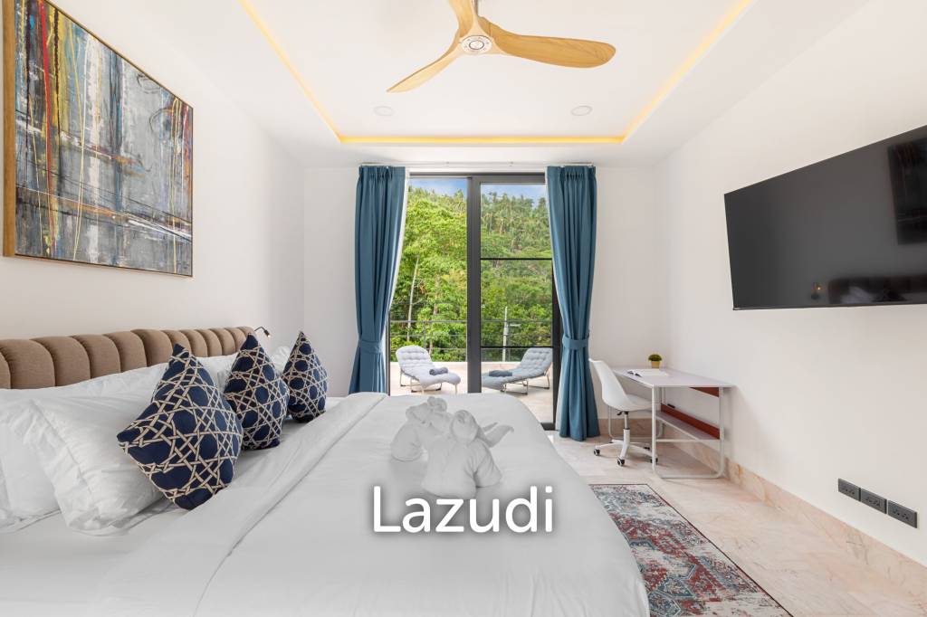 Luxury 5-Bedroom Sea View Villa in Prime Lamai
