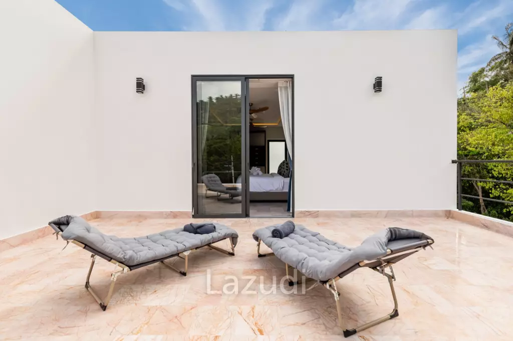 Luxury 5-Bedroom Sea View Villa in Prime Lamai
