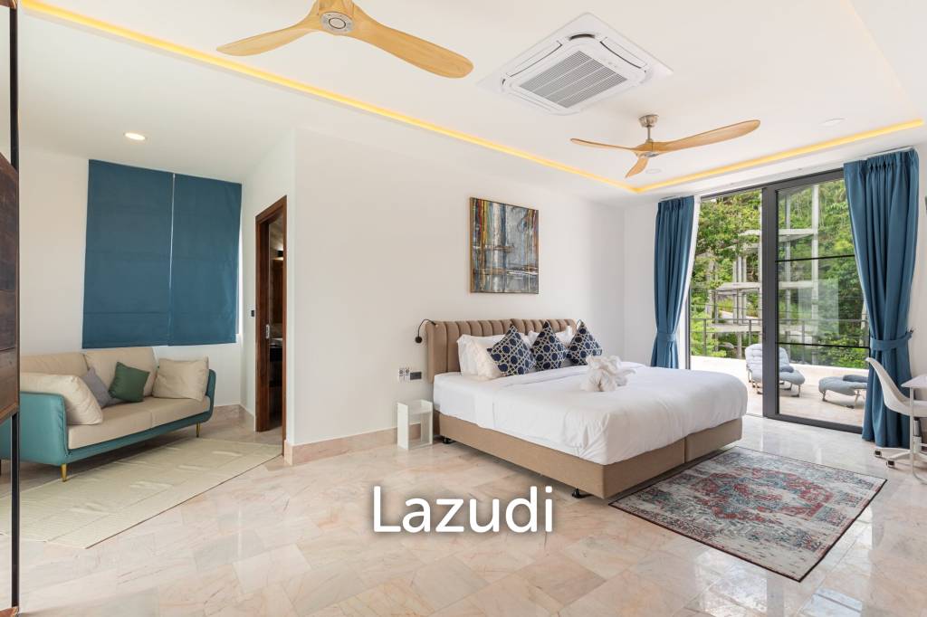 Luxury 5-Bedroom Sea View Villa in Prime Lamai