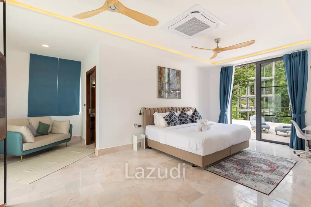 Luxury 5-Bedroom Sea View Villa in Prime Lamai