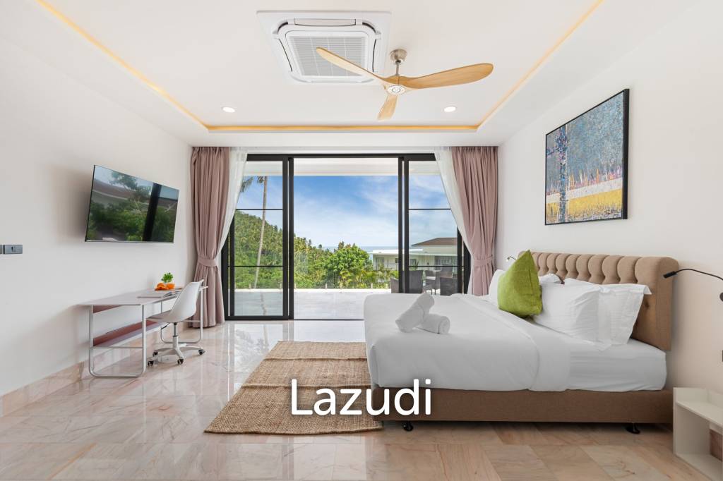 Luxury 5-Bedroom Sea View Villa in Prime Lamai