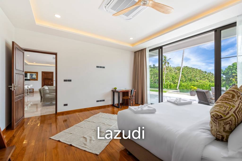 Luxury 5-Bedroom Sea View Villa in Prime Lamai