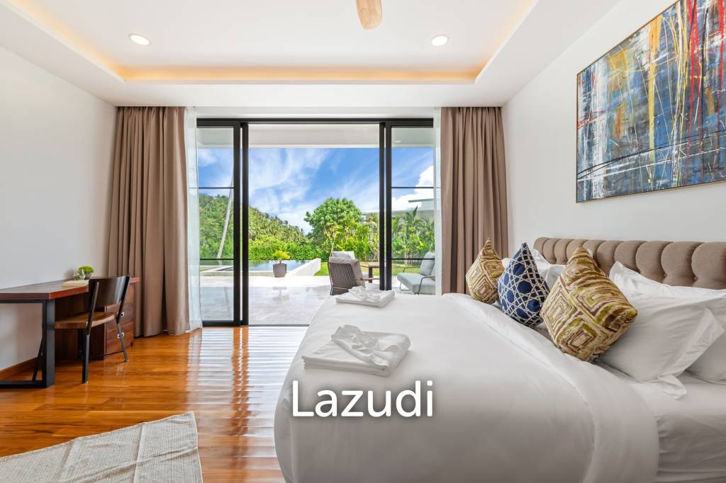 Luxury 5-Bedroom Sea View Villa in Prime Lamai