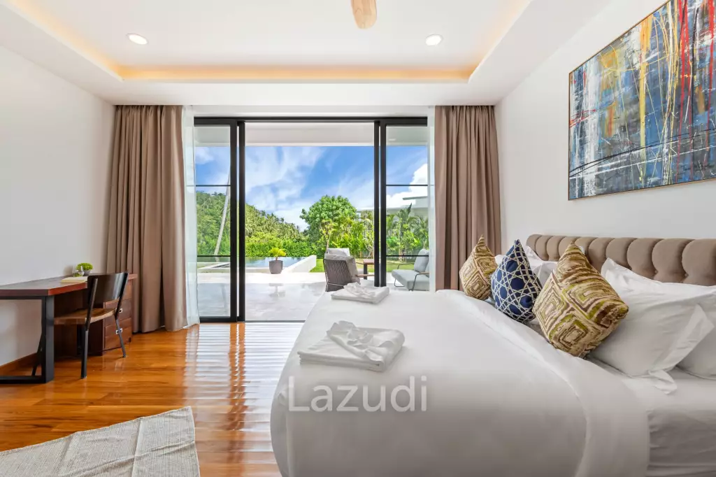 Luxury 5-Bedroom Sea View Villa in Prime Lamai
