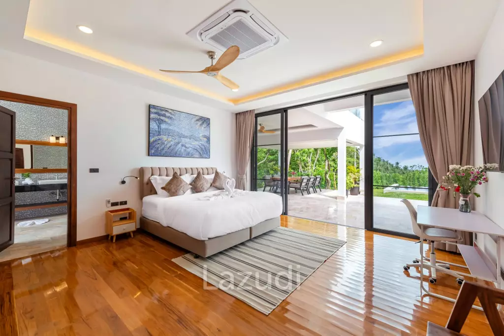 Luxury 5-Bedroom Sea View Villa in Prime Lamai