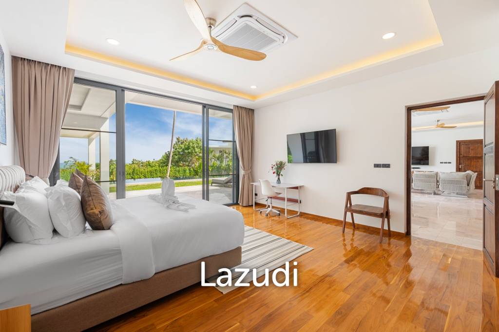 Luxury 5-Bedroom Sea View Villa in Prime Lamai
