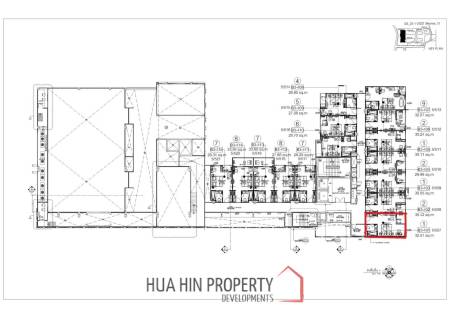 1 Bed 1 Bath 32.57 SQ.M. CARAPACE Huahin-Khaotao