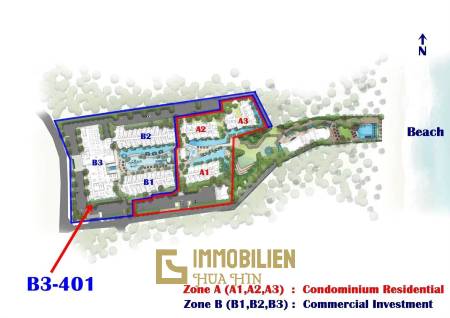 Кондоминиум 32 кв.м. 1 Кровать 1 Ванна