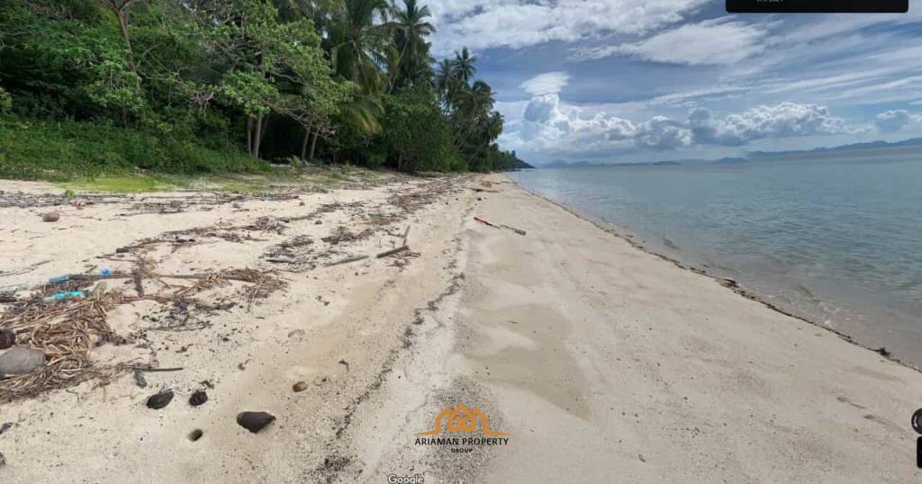 Beach front land for sale Taling Ngam