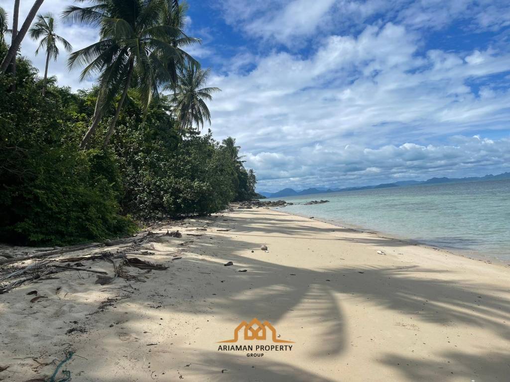 Beach front land for sale Taling Ngam