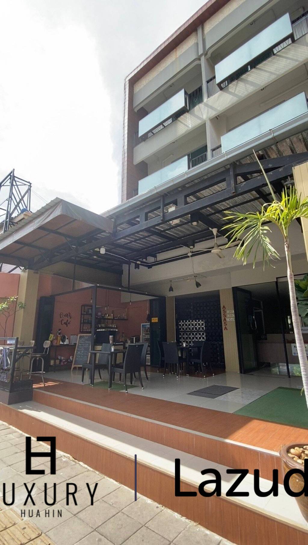 Hotel and Cafe for Rent in HuaHin Town