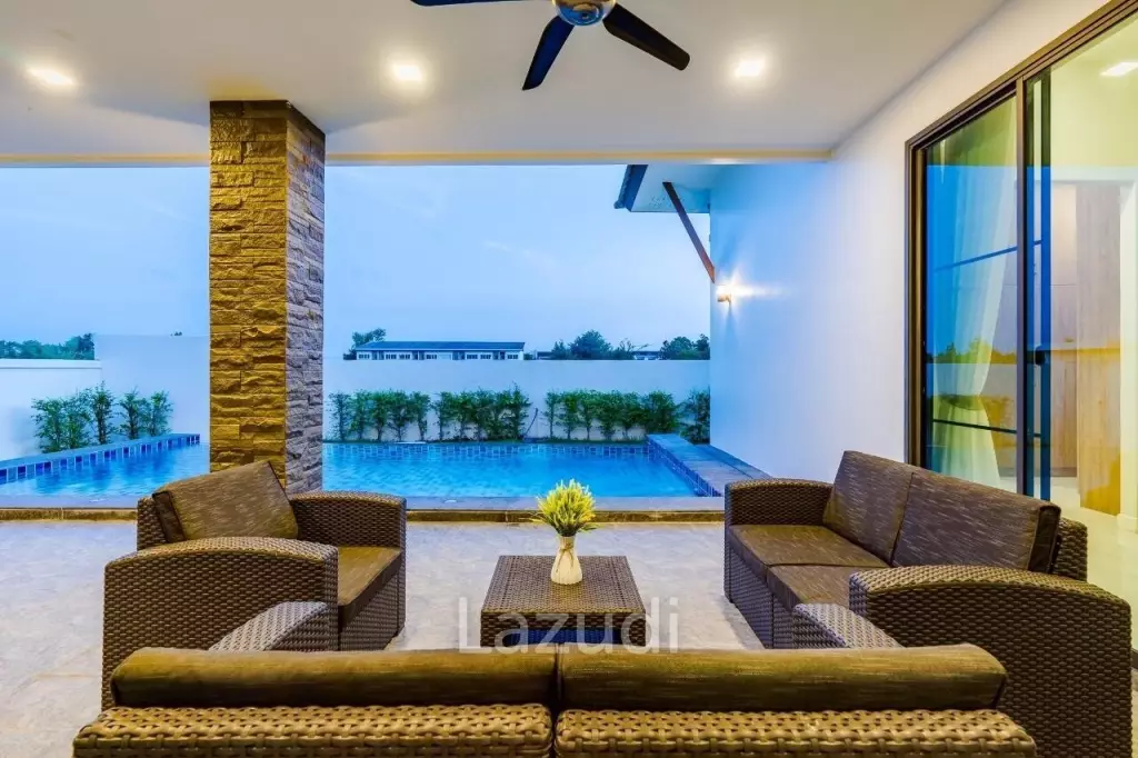 3 Bed 3 Bath 214 SQ.M Plumeria Pool Villa Hua Hin