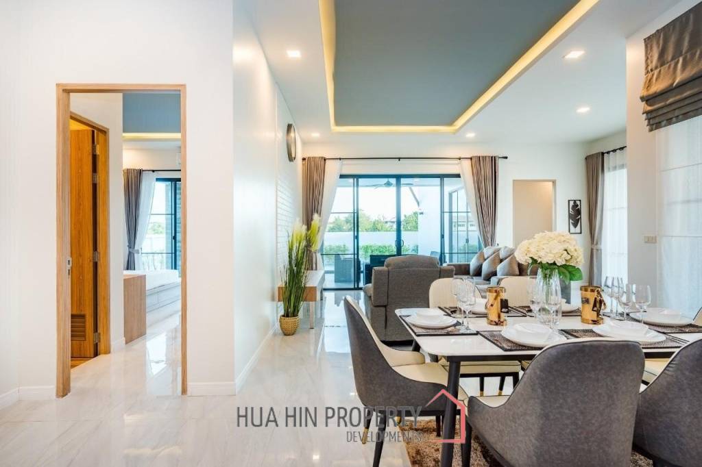 3 Bed 3 Bath 214 SQ.M Plumeria Pool Villa Hua Hin