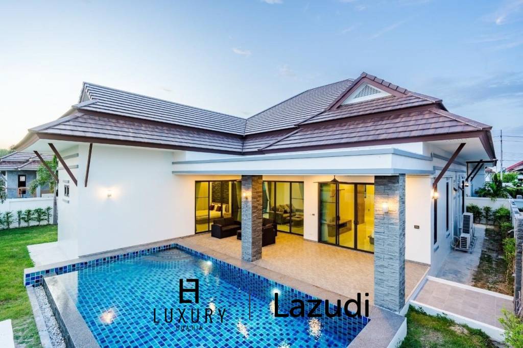 3 Bed 3 Bath 266.50 SQ.M Plumeria Pool Villa Hua Hin