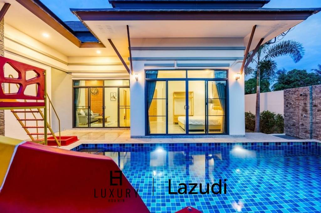 3 ห้องนอน 2 ห้องน้ำ 176.25 ภลูเมเรีย วิลล่า หัวหิน