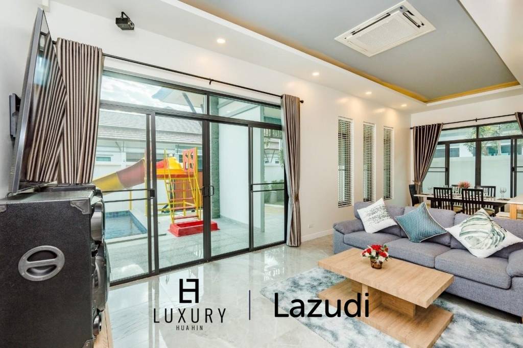 3 ห้องนอน 2 ห้องน้ำ 176.25 ภลูเมเรีย วิลล่า หัวหิน