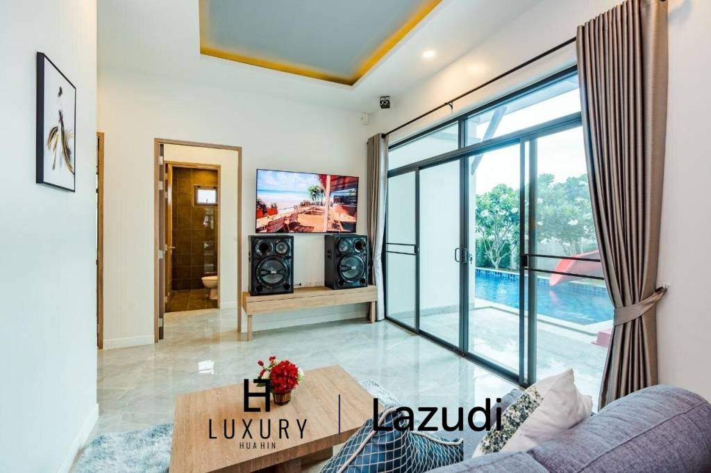 3 ห้องนอน 2 ห้องน้ำ 176.25 ภลูเมเรีย วิลล่า หัวหิน