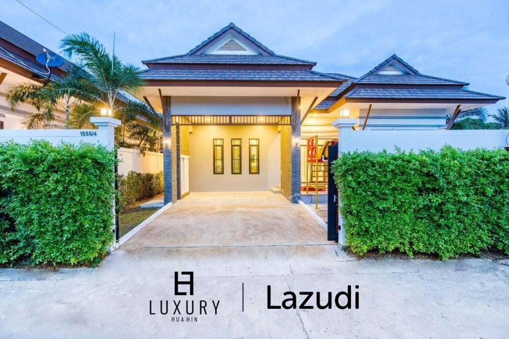 3 ห้องนอน 2 ห้องน้ำ 176.25 ภลูเมเรีย วิลล่า หัวหิน