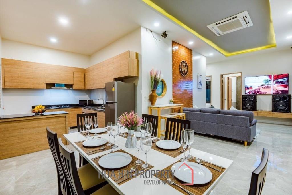 3 Bed 2 Bath 176.25 SQ.M Plumeria Pool Villa Hua Hin