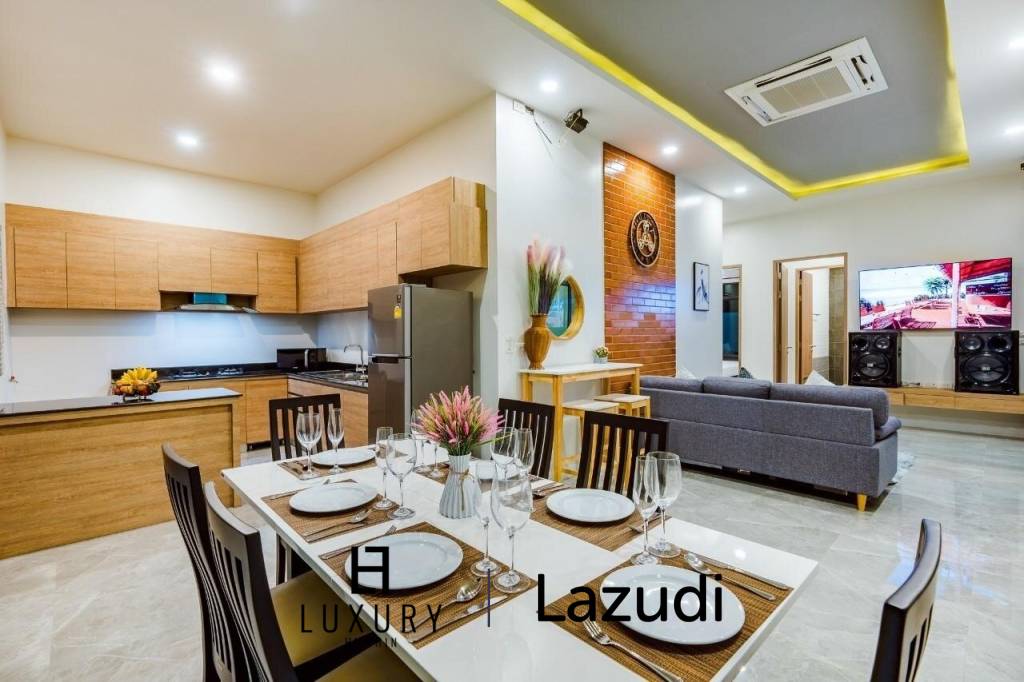 3 ห้องนอน 2 ห้องน้ำ 176.25 ภลูเมเรีย วิลล่า หัวหิน