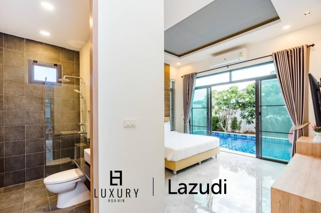 3 ห้องนอน 2 ห้องน้ำ 176.25 ภลูเมเรีย วิลล่า หัวหิน