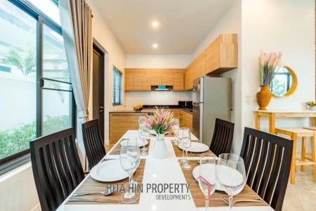 3 Bed 2 Bath 176.25 SQ.M Plumeria Pool Villa Hua Hin
