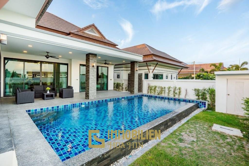 3 Bed 3 Bath 214 SQ.M Plumeria Pool Villa Hua Hin