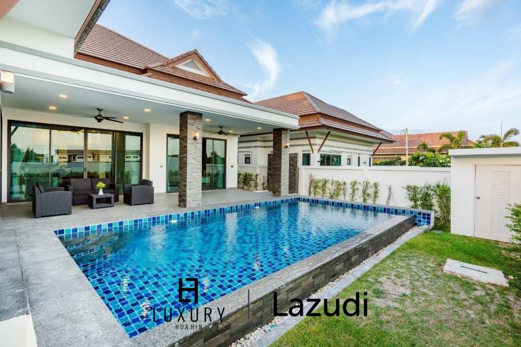 3 Bed 3 Bath 214 SQ.M Plumeria Pool Villa Hua Hin