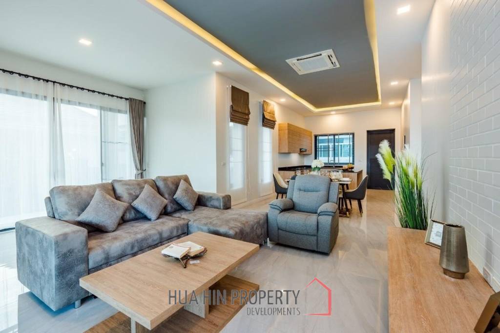 3 Bed 3 Bath 214 SQ.M Plumeria Pool Villa Hua Hin