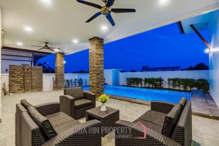 3 Bed 3 Bath 214 SQ.M Plumeria Pool Villa Hua Hin