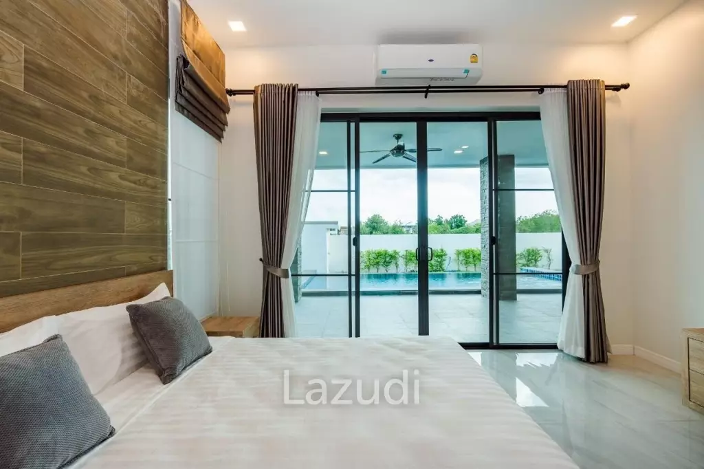 3 Bed 3 Bath 214 SQ.M Plumeria Pool Villa Hua Hin