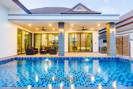 3 Bed 3 Bath 214 SQ.M Plumeria Pool Villa Hua Hin