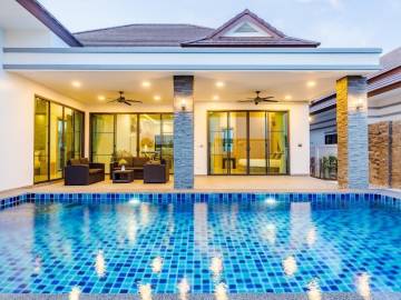 3 Bed 3 Bath 266.50 SQ.M Plumeria Pool Villa Hua Hin