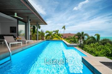 Views, Views, Views! Hillside 3-Bed Villa in Lamai