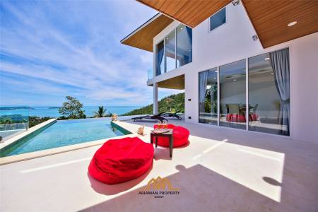 Modern Villa in Secure Estate with Panoramic Views
