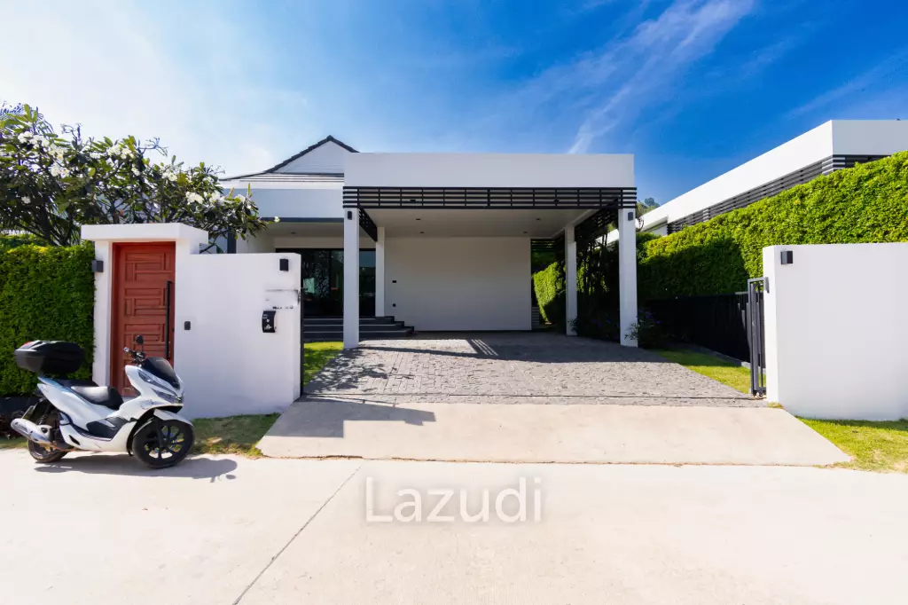 318 sqm modern pool villa Sivana Hills Hua Hin