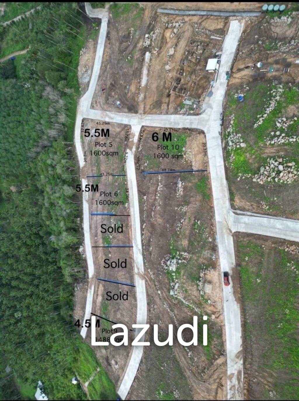 SEA VIEW PLOTS IN MAENAM KOH SAMUI