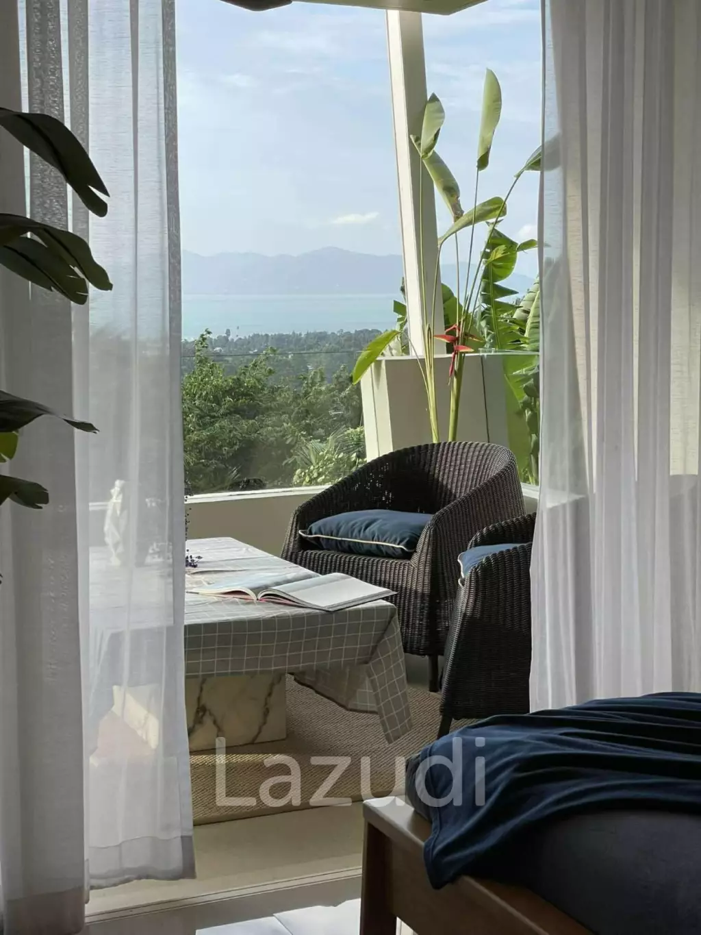 2-Bed Sea View Apartment in Mae Nam