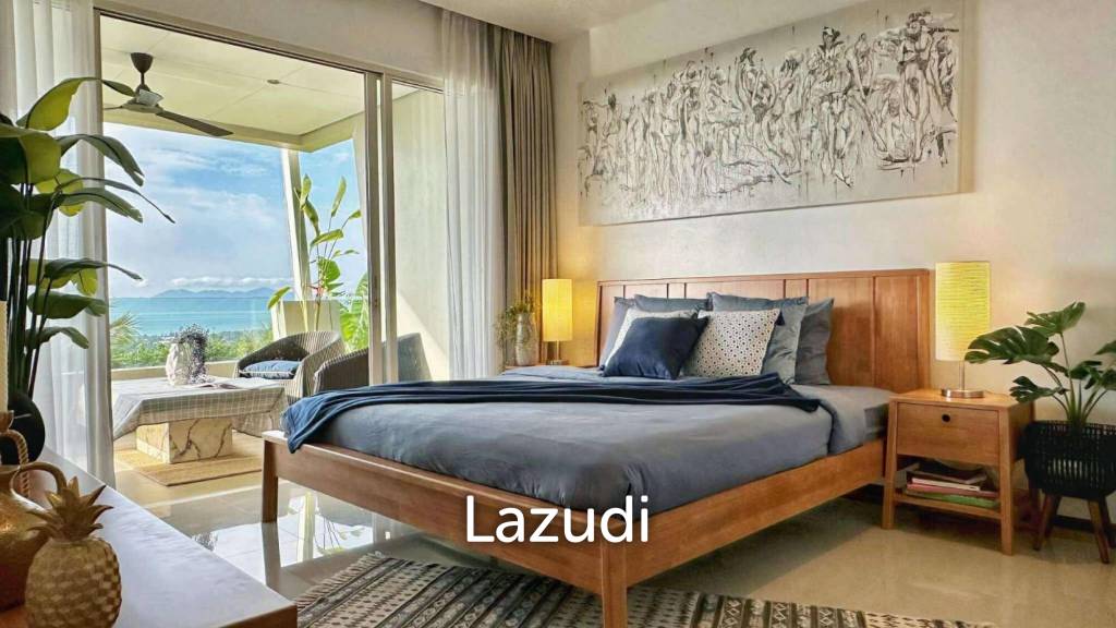 2-Bed Sea View Apartment in Mae Nam