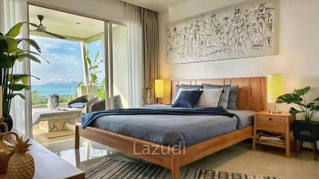 2-Bed Sea View Apartment in Mae Nam