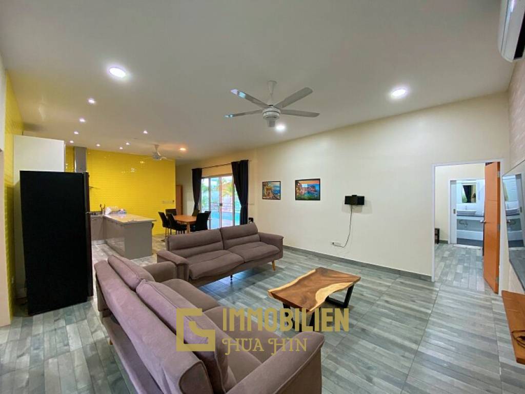 Mountain View 3 Bed 4 Bath Pool Villa For Sale in Paknampran