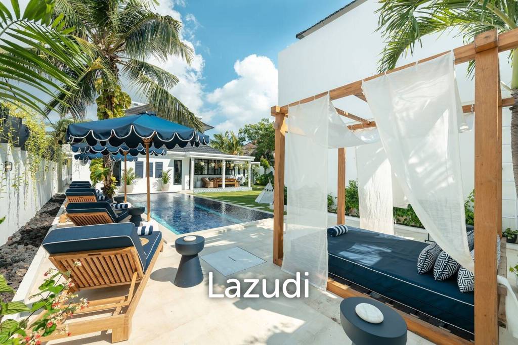Beachside 5 Bedroom Leasehold Villa in Beautiful Petitenget