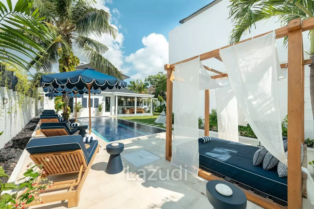 Beachside 5 Bedroom Leasehold Villa in Beautiful Petitenget