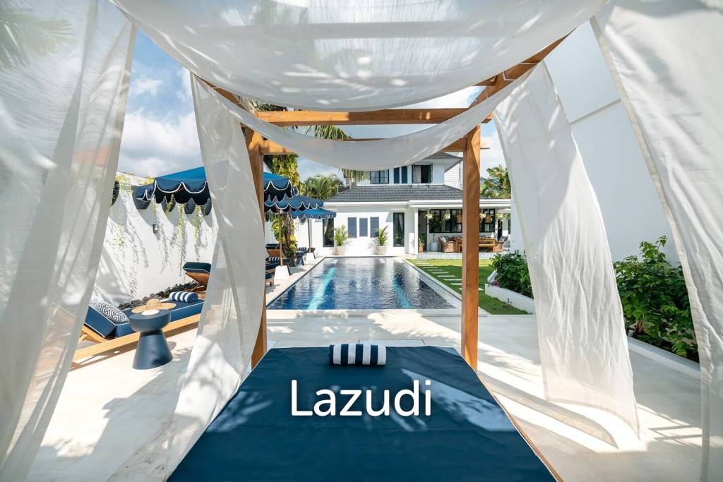 Beachside 5 Bedroom Leasehold Villa in Beautiful Petitenget