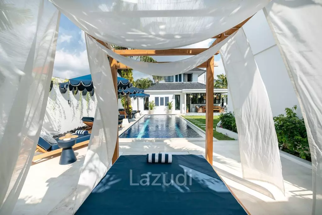 Beachside 5 Bedroom Leasehold Villa in Beautiful Petitenget