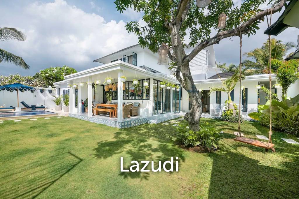 Beachside 5 Bedroom Leasehold Villa in Beautiful Petitenget