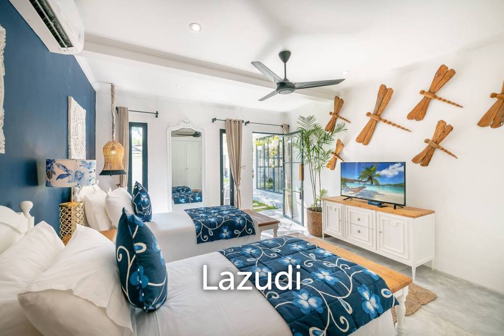 Beachside 5 Bedroom Leasehold Villa in Beautiful Petitenget
