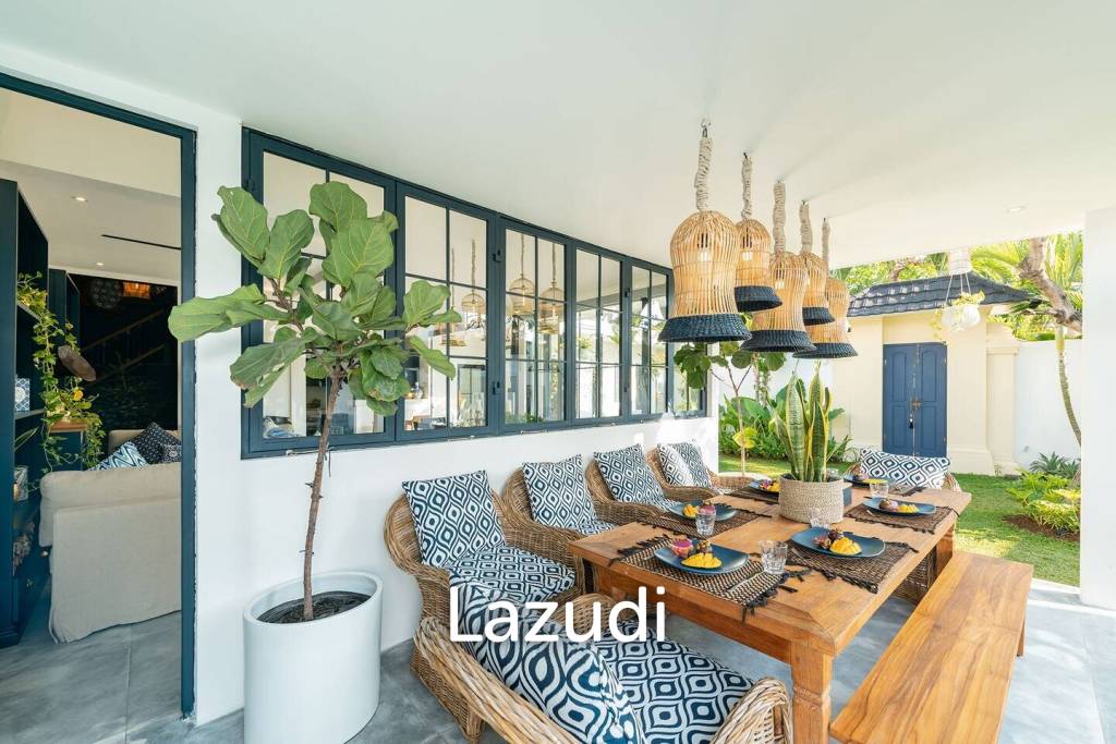 Beachside 5 Bedroom Leasehold Villa in Beautiful Petitenget